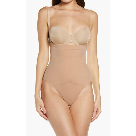 NWT Honeylove SuperPower Thong – Sand (Nude) Women’s Size M - Picture 2 of 11